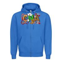 True Royal Christmas CNA Certified Nursing Assistant Zipper Hoodie - LillyAllenDesigns