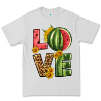 Dove Grey love watermelon Premium Tee - HRA Design Shop