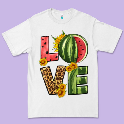 Love Watermelon Premium Tee Designed By Hra Design Shop