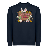 Navy howdy easter Heavyweight Sweatshirt - MaliasSmallBusiness