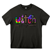 Asphalt witch please Heavy Core Tee - CowhideDigitalArt