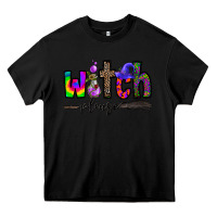 Black witch please Heavy Core Tee - CowhideDigitalArt