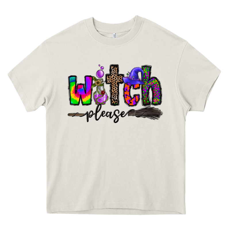 Witch Please Heavy Core Tee by CowhideDigitalArt | Teevron