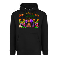 Black My Favorite Monsters Call Me Mom Heavyweight Hoodie - texasbilliewilder