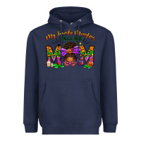 Navy My Favorite Monsters Call Me Mom Heavyweight Hoodie - texasbilliewilder