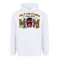 White My Favorite Monsters Call Me Mom Heavyweight Hoodie - texasbilliewilder