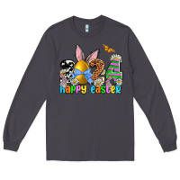 Smoke 2024 Happy Easter Long Sleeve Tee - NancyCooperArtShop