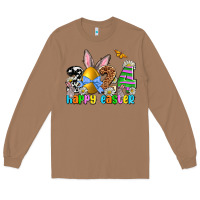 Toasted Coconut 2024 Happy Easter Long Sleeve Tee - NancyCooperArtShop