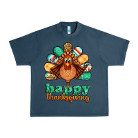 Midnight Navy happy thanksgiving turkey Urban Heavy Tee - Jasminsmagicworld