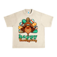 Sandshell happy thanksgiving turkey Urban Heavy Tee - Jasminsmagicworld