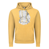 Vintage Mustard 2 volleyball patch Vintage Hoodie - AdoDesignShop