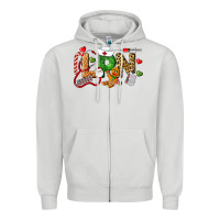 Dove Grey Christmas lpn certified nursing assistant Zipper Hoodie - LillyAllenDesigns