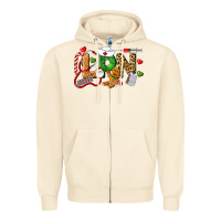 Sandshell Christmas lpn certified nursing assistant Zipper Hoodie - LillyAllenDesigns