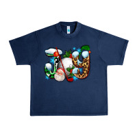 Navy joy with golf and santas Urban Heavy Tee - AdoDesignShop