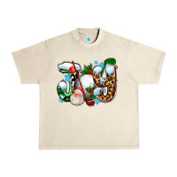 Sandshell joy with golf and santas Urban Heavy Tee - AdoDesignShop