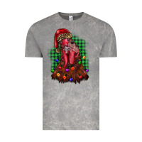 Cloud Rock christmas rooster Vintage Tee - BarkalooDesign