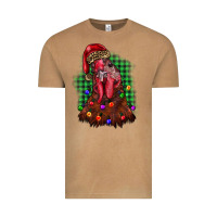 Vintage Camel christmas rooster Vintage Tee - BarkalooDesign