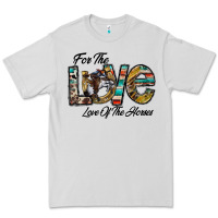 Dove Grey for the love love of the horses Premium Tee - CowhideDigitalArt