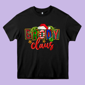 Christmas Brody Claus Heavy Core Tee Designed By Fadigitalartstudio