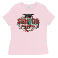Bubblegum Pink senior 2023 mom Ladies Tee - Zillion Design Studio