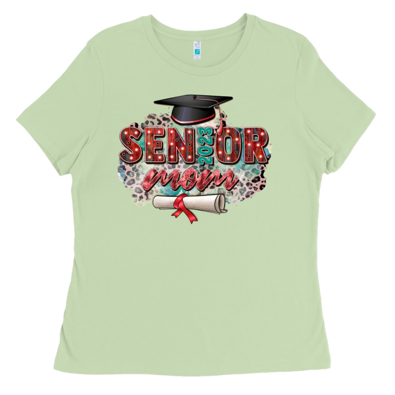 Senior 2023 Mom Ladies Tee by Zillion Design Studio | Teevron