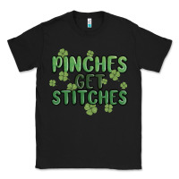 Black pinches get stitches Classic Tee - MaliasSmallBusiness