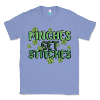 Colony Blue pinches get stitches Classic Tee - MaliasSmallBusiness