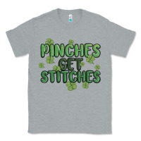 Heather Grey pinches get stitches Classic Tee - MaliasSmallBusiness