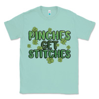 Seafoam pinches get stitches Classic Tee - MaliasSmallBusiness