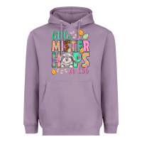 Lavender little mister hops a lot Heavyweight Hoodie - NancyCooperArtShop