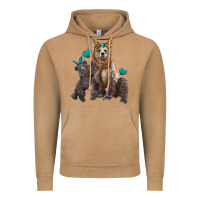 Vintage Camel mama bear and baby bear Vintage Hoodie - Artiststas
