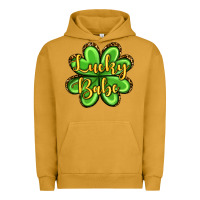 St. Patrick's Lucky Babe Urban Hoodie | Teevron