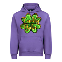 Tulip St. Patrick's Lucky babe Urban Hoodie - OliviaCreatesArt