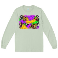 Matcha mardi gras background Long Sleeve Tee - JahusDesignShop