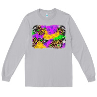 Moon Dust mardi gras background Long Sleeve Tee - JahusDesignShop