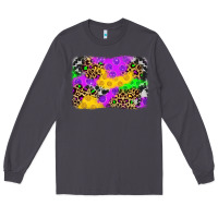 Smoke mardi gras background Long Sleeve Tee - JahusDesignShop