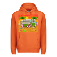 Carrot summer caravan Premium Hoodie - TumblerDesignByShophia