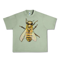 Oil Green Bee Urban Heavy Tee - LillyAllenDesigns
