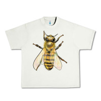 Pistachio Bee Urban Heavy Tee - LillyAllenDesigns