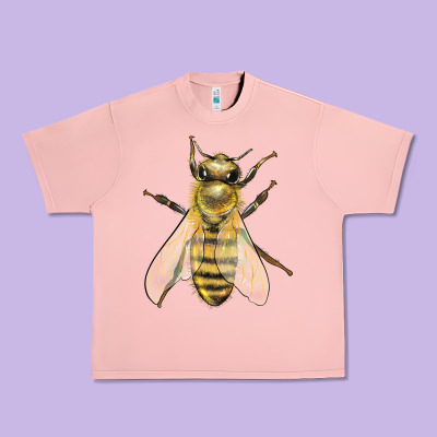 Bee Urban Heavy Tee Designed By Lillyallendesigns