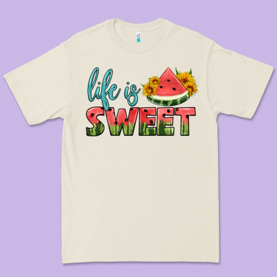 Life Is Sweet Premium Tee Designed By Hra Design Shop