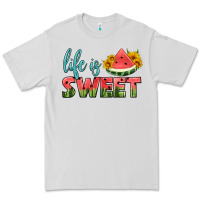 Dove Grey life is sweet Premium Tee - HRA Design Shop