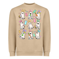 Mushroom bunny ghost Heavyweight Sweatshirt - MaliasSmallBusiness