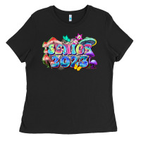 Black senior 2023 Ladies Tee - Zillion Design Studio