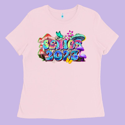 Senior 2023 Ladies Tee Designed By Zillion Design Studio