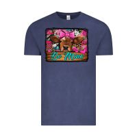 Vintage Denim be mine valentine's day cow Vintage Tee - Jasminsmagicworld