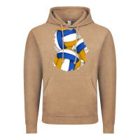 Vintage Coffee volleyball patch Vintage Hoodie - AdoDesignShop