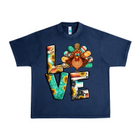 Navy love thanksgiving Urban Heavy Tee - Jasminsmagicworld