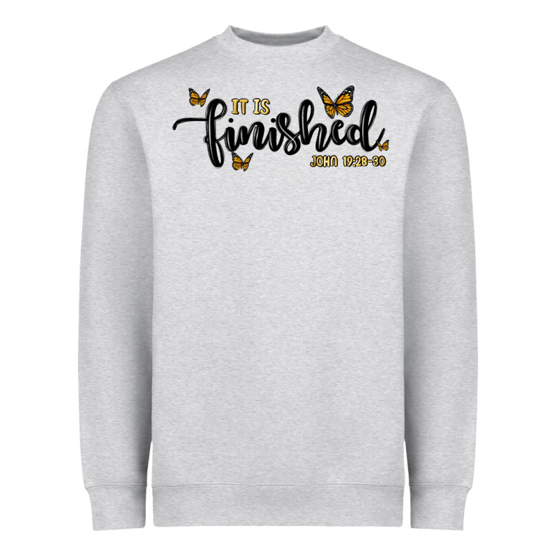It Is Finished Heavyweight Sweatshirt by MaliasSmallBusiness | Teevron