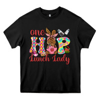 Black One hip lunch lady Heavy Core Tee - Neo Western